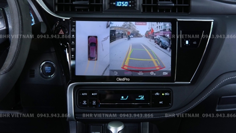 Màn hình DVD Android liền camera 360 xe Toyota Altis 2020 - nay | Oled Pro X5S 